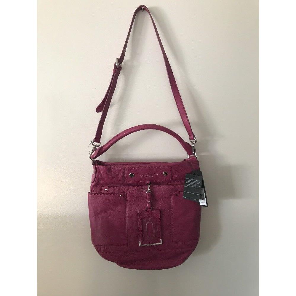 Marc by Marc Jacobs Preppy Leather Hobo Bag Amethyst Purple