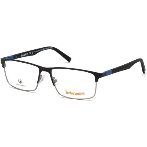 Timberland TB 1651 TB1651 Matte Black 002 Eyeglasses