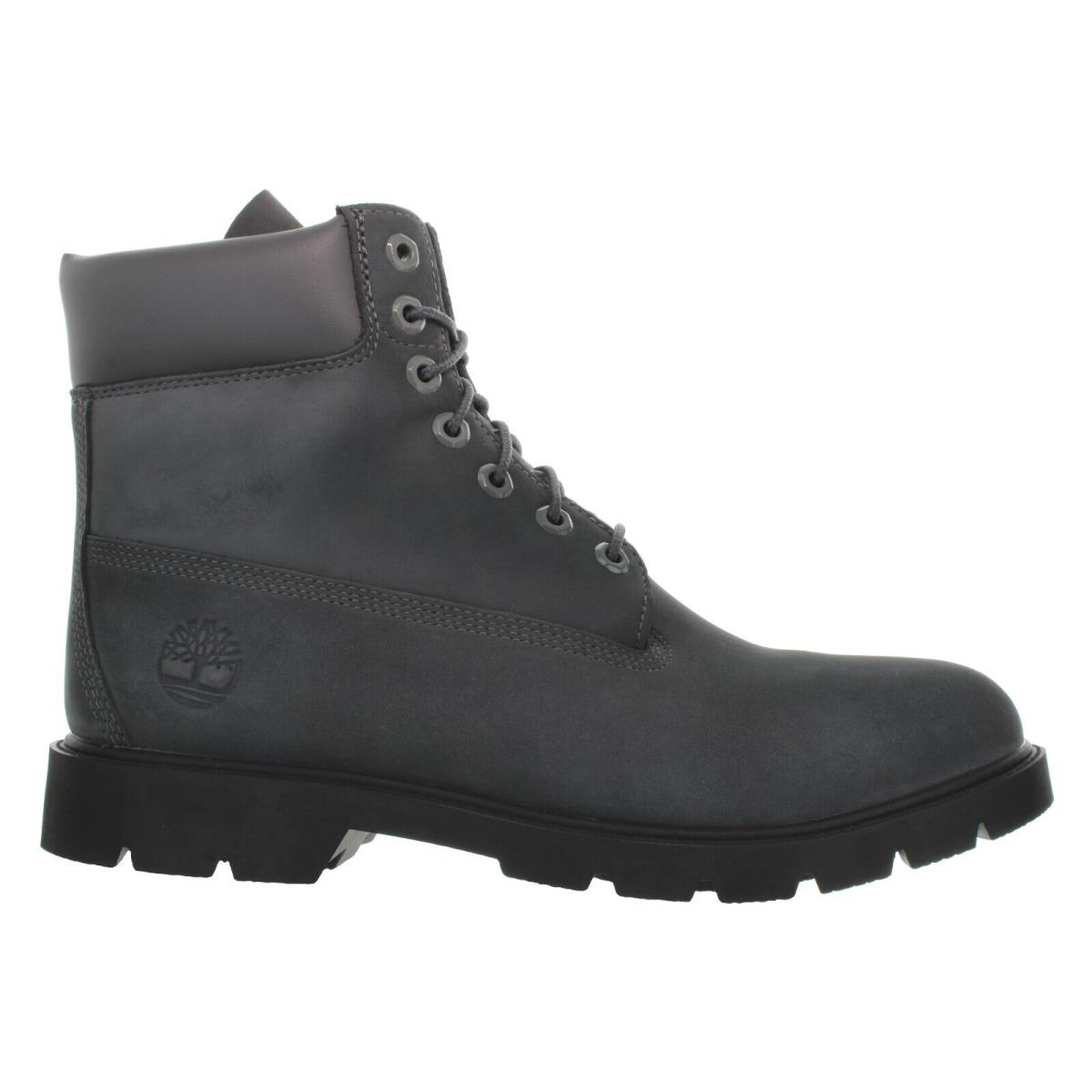 Timberland Men`s Classic 6 Inch Dark Grey Waterproof Boots Multiple Size