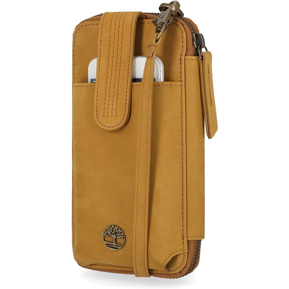 Timberland Women`s Wallet Rfid Leather Crossbody Phone Bag Wallet