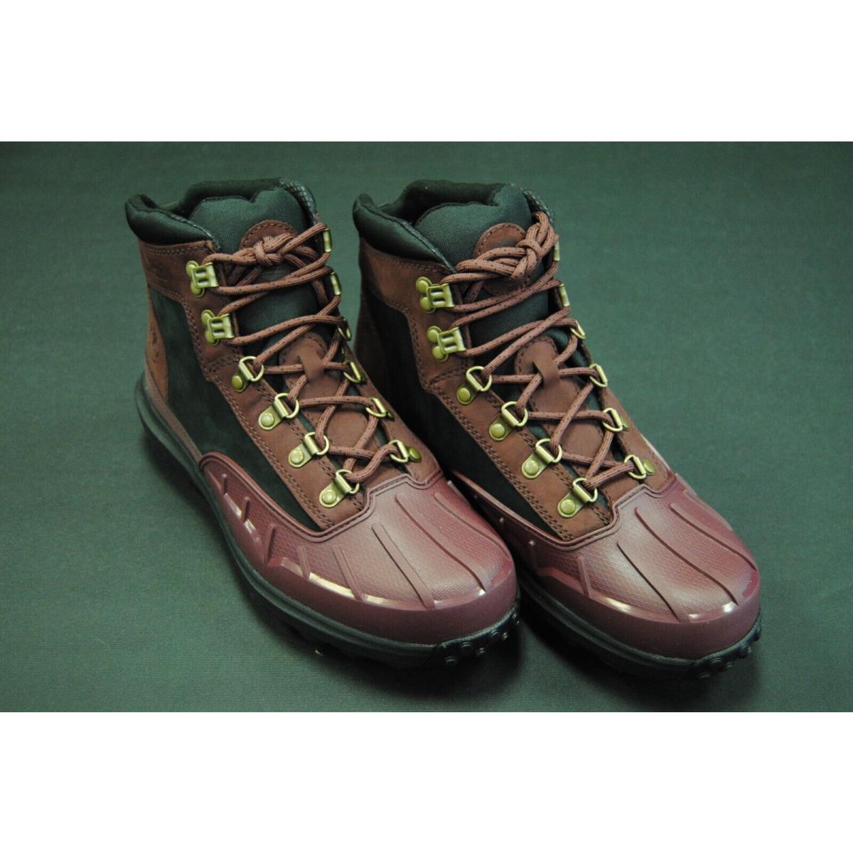 TB0A26JRC60 Mens Timberland Converge WP Mid Shelltoe Burgundy Nubuck TM121