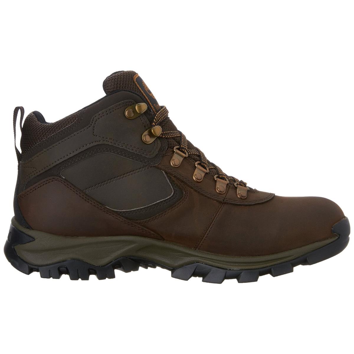 Timberland Mt Maddsen Leather Wp Boots Dark Brown - Dark Brown