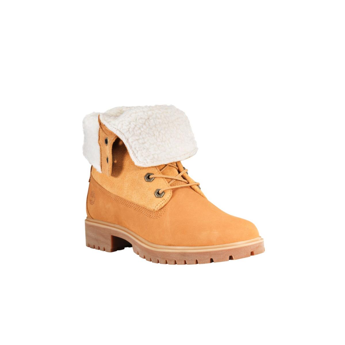 Women`s Timberland Premium Teddy Fleece Wheat Boots TB08329R / 21689