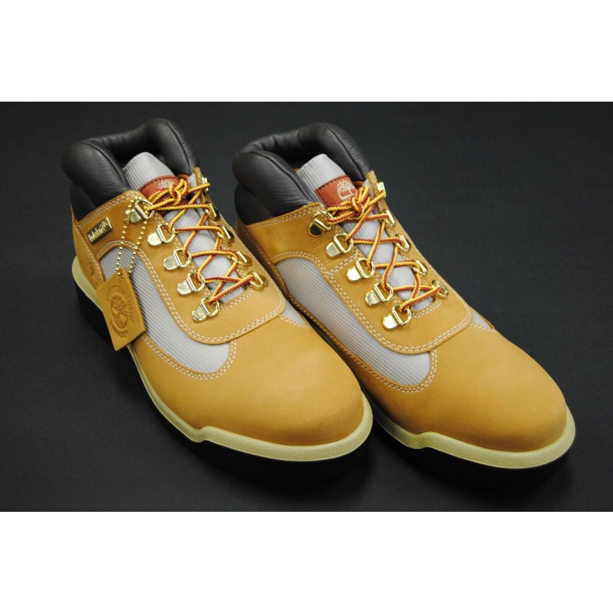 TB0 A18RI Men`s Timberland WP L/f Field Boots Wheat Nubuck TM103