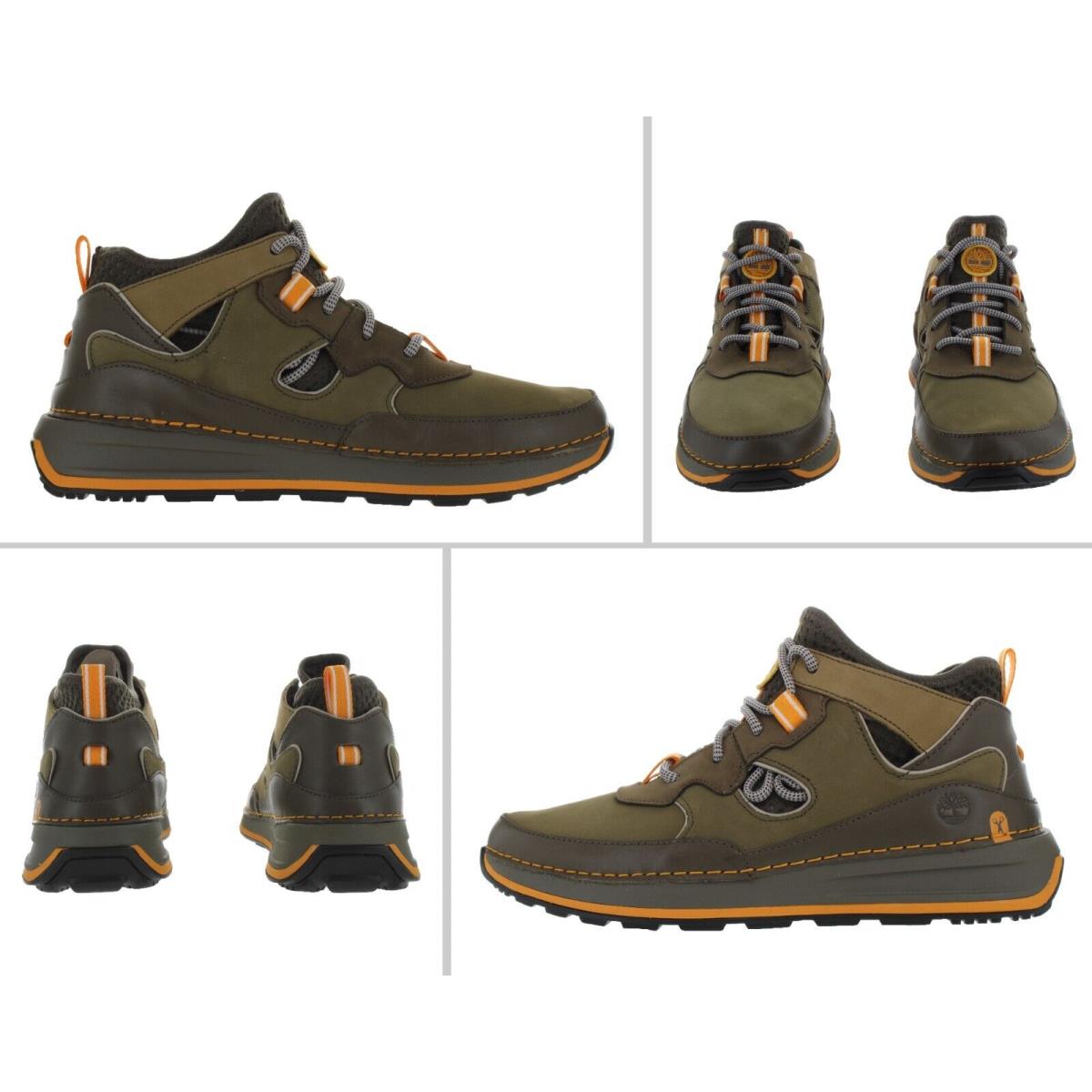 Timberland Women`s Timberloop Mid Olive Hiker Shoes Multiple Size