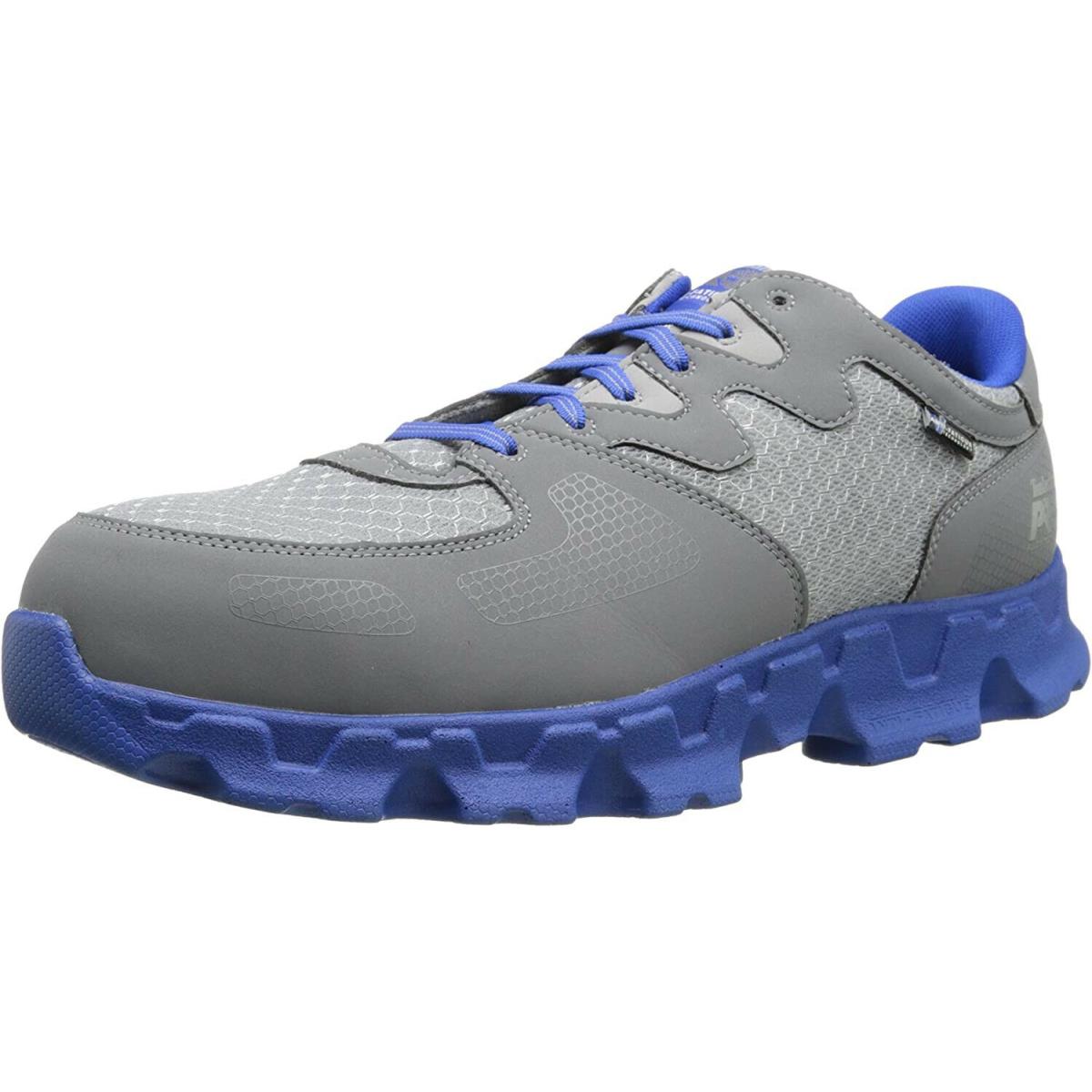 Timberland Pro Mens Powertrain Work Industrial Safety Shoes Sneakers Gray