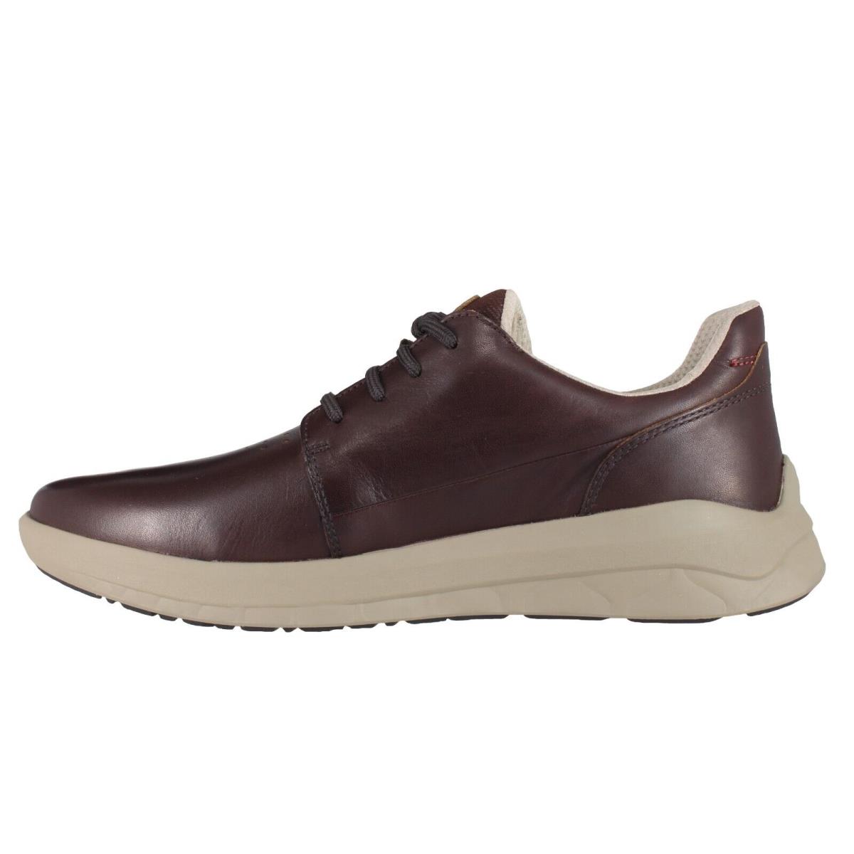 Timberland Men`s Bradstreet Ultra Oxford Brown Leather Shoes Multiple Size - Dark Brown