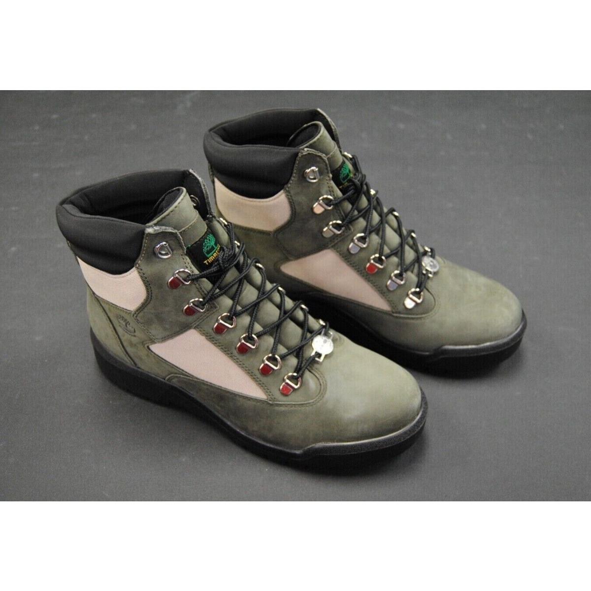 TB0 A2MBM Men`s Timberland 6 Field Boot Dark Green Nubuck Waterproof TM98