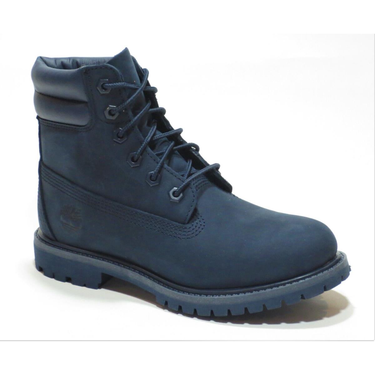 Timberland Women`s Waterville Leather Waterproof 6 Inch Boots Wheat Black Blue