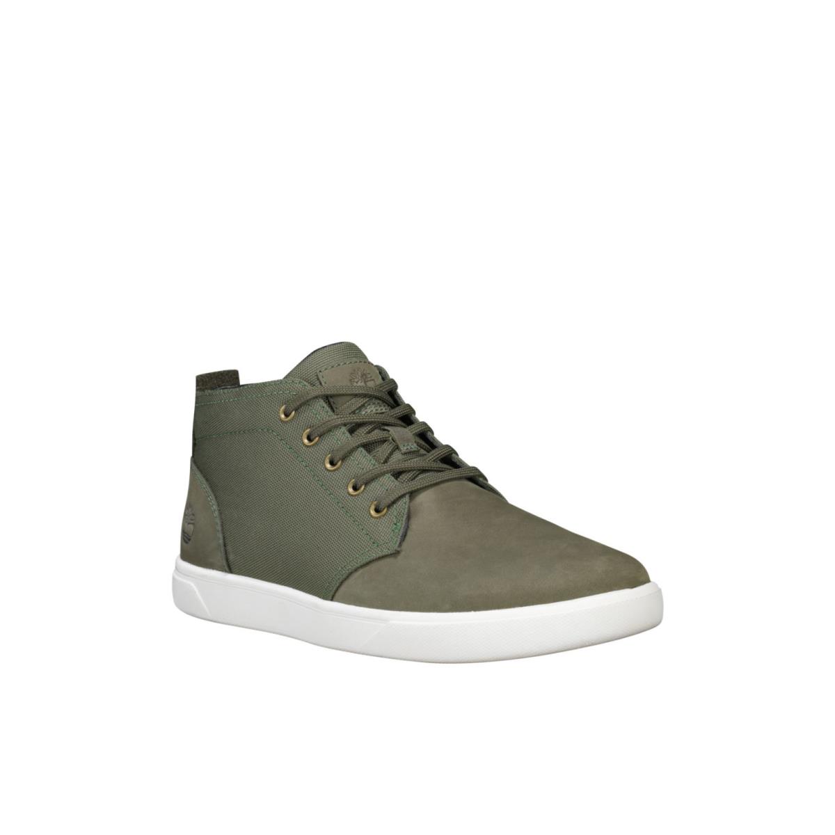 Timberland Men`s Groveton Green Lightweight Chukka Sneakers A1Q5Y Size 8.5