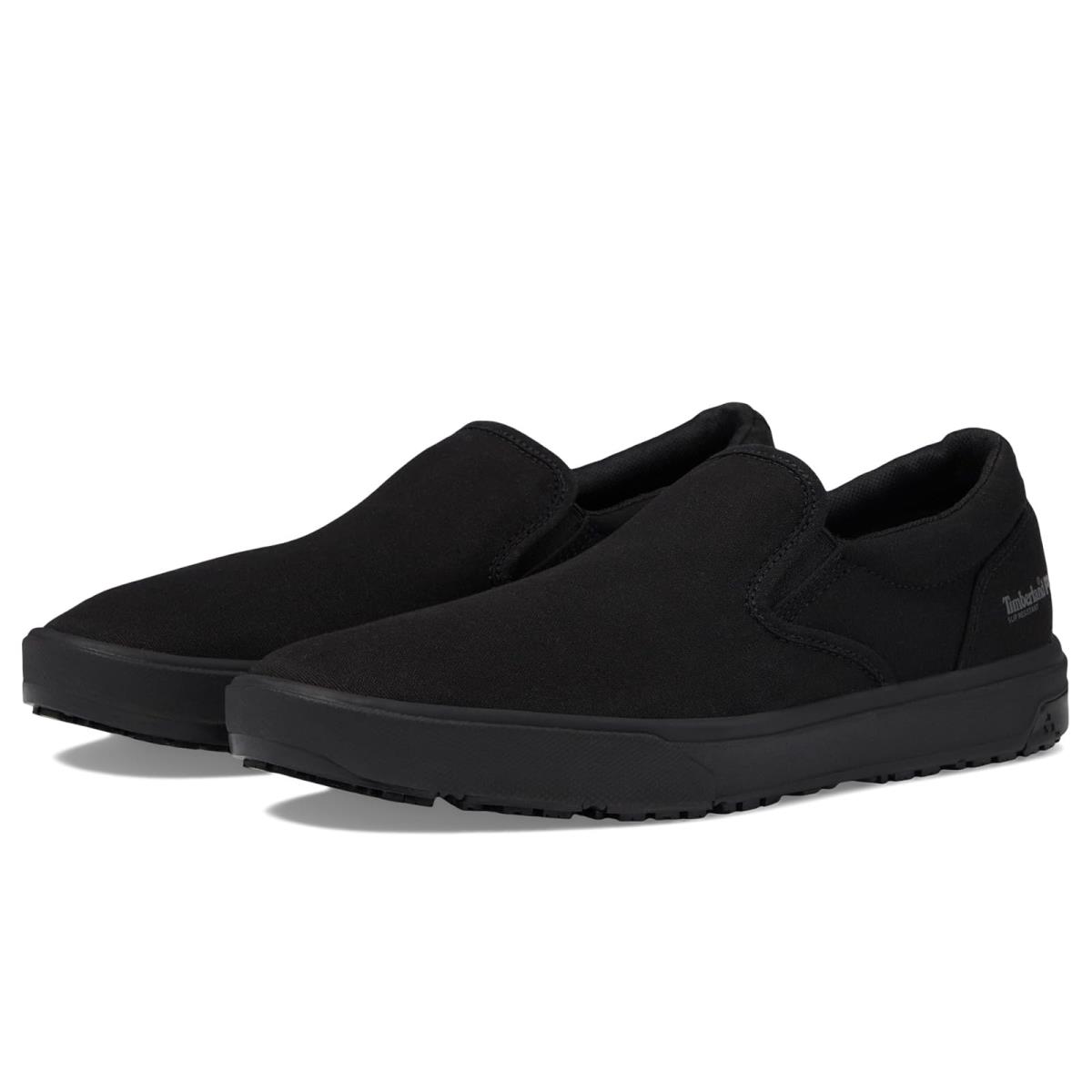 Unisex Sneakers Athletic Shoes Timberland Pro Burbank Slip-on Soft Toe Black