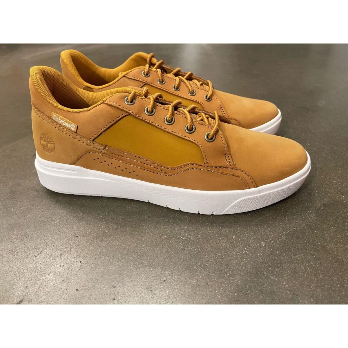 Timberland Men`s Allston Low Lace Sneaker Wheat Nubuck A65RW All Sizes