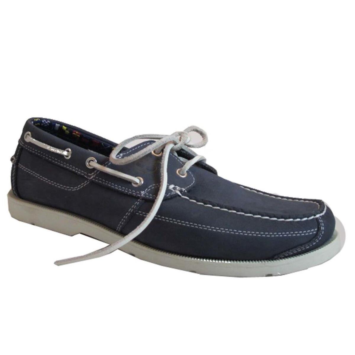 Timberland 5228 Men`s Boat Shoes In Blue