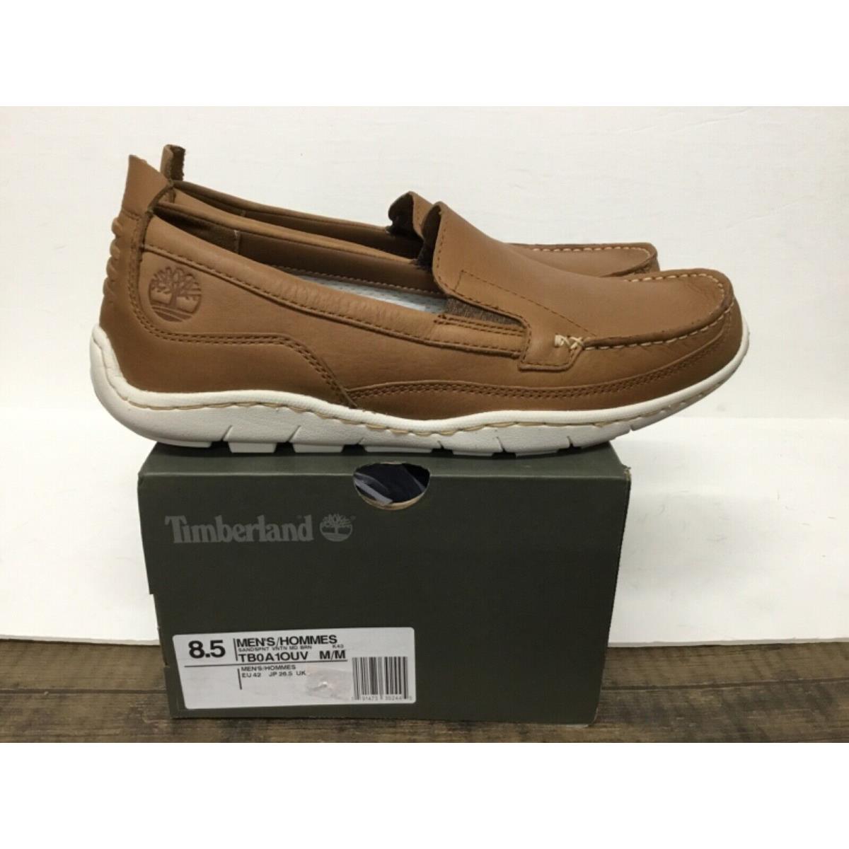 Timberland Sandspoint Venetian Mens Slip on Boat Shoe Style TB0A1OUV Brown