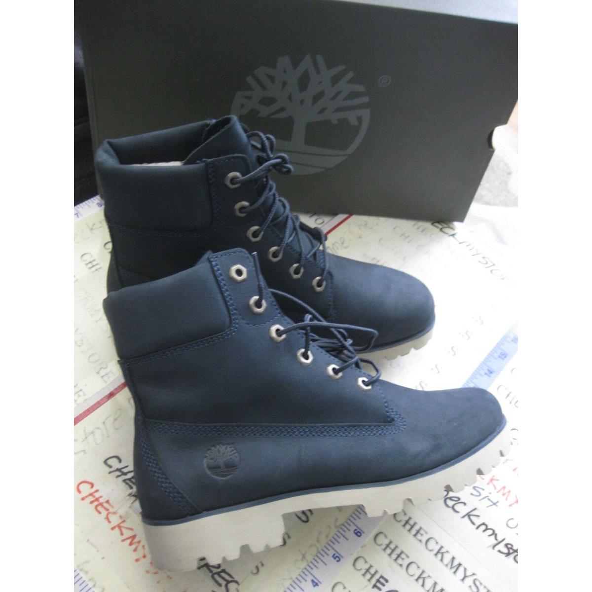 Women`s Timberland tb0a1s84 Women s Leather Shoes Heritage Lite 6 Chse Size