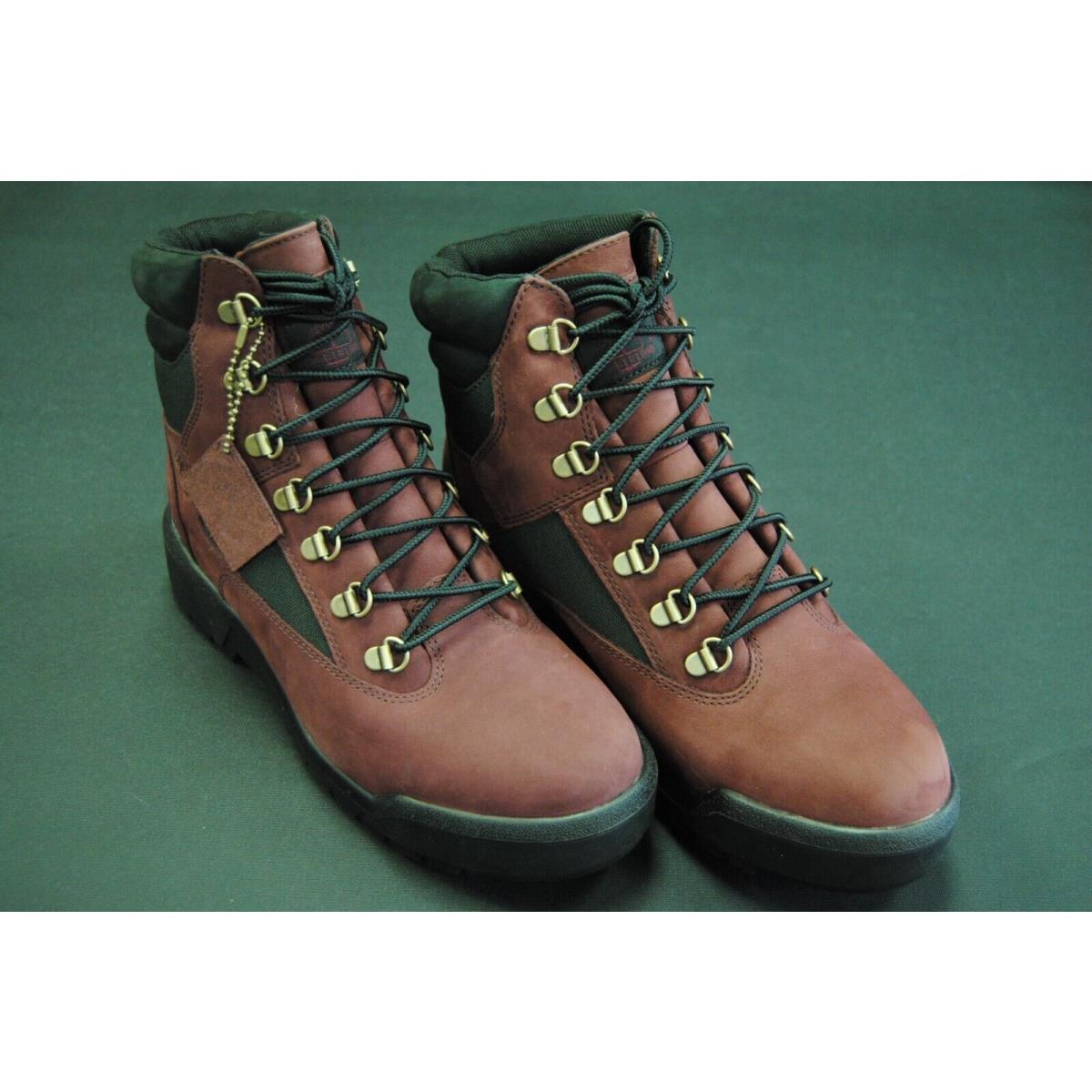 TB0A5W79C60 Men`s Timberland 6 WP L/f Field Boots Burgundy Nubuck TM117