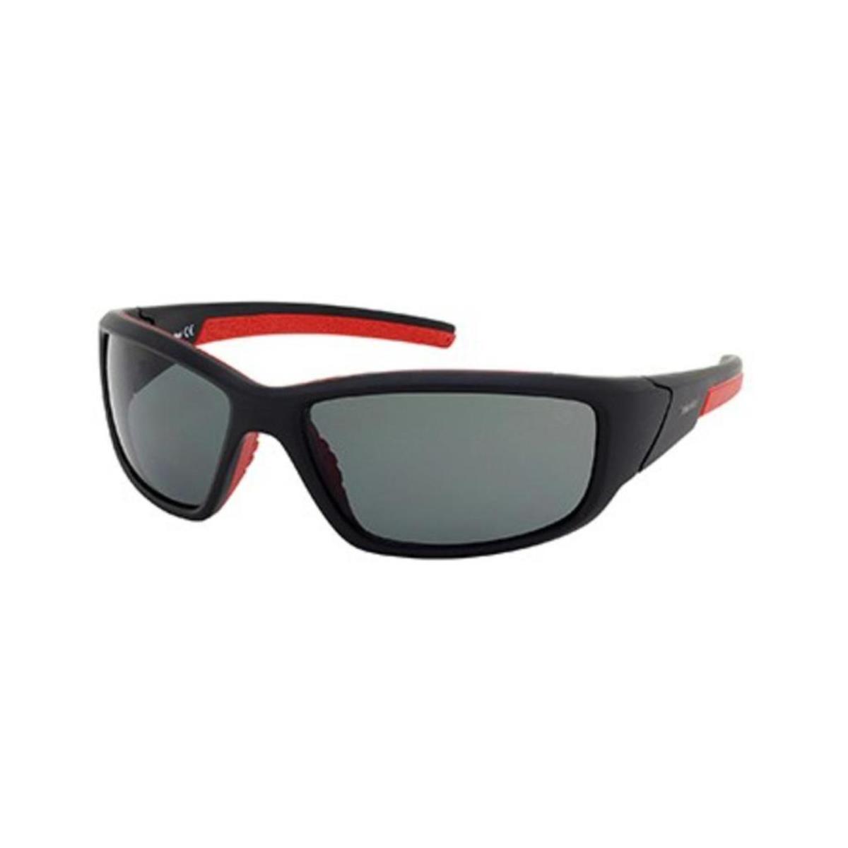 Timberland TB 9049 TB9049 Matte Black Red Stripe on Temples 02D Sunglasses