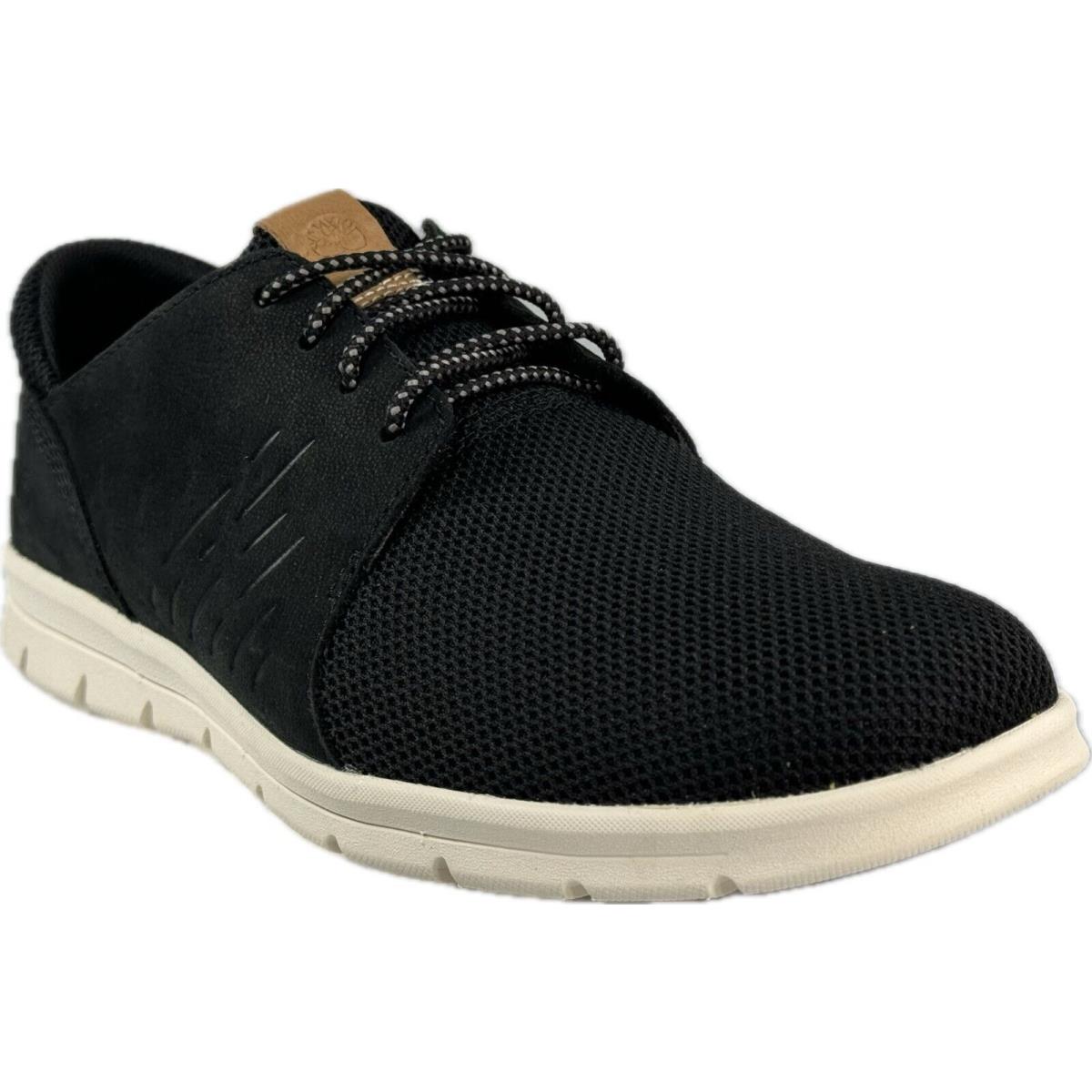 Timberland Men`s Graydon Black Memory Foam Lightweight Casual Shoes A1XG2