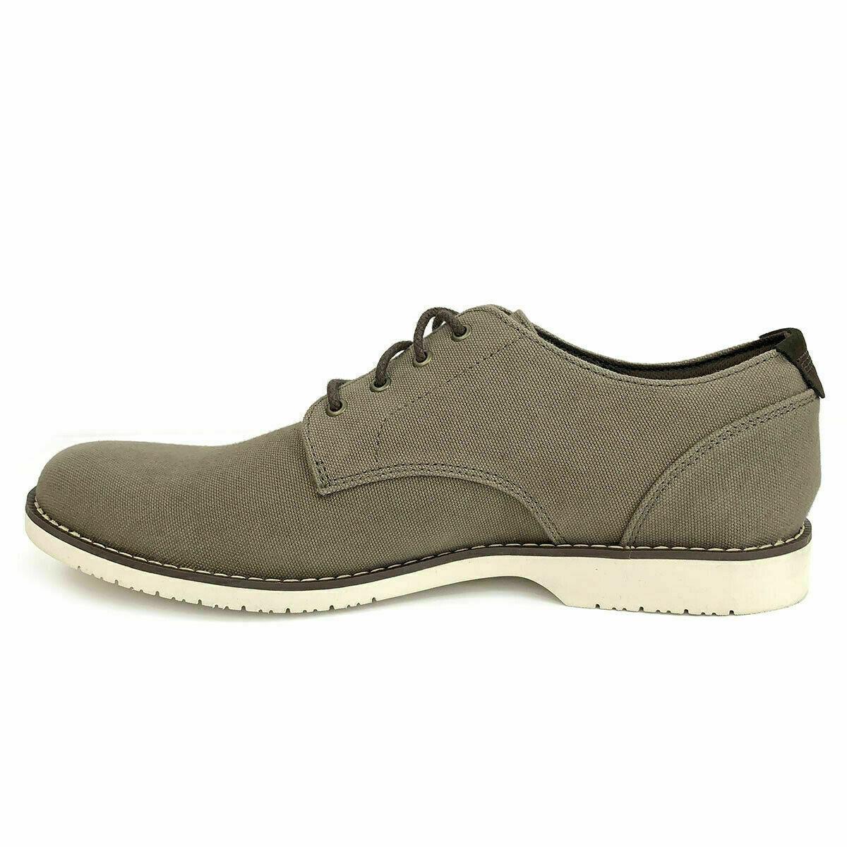 Timberland Men`s Woodhull Denim Canvas Oxford Shoes Select Color