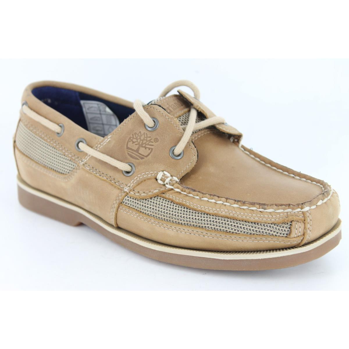 Timberland Leather Boat Shoes Style - Kiawahbay 41566 Mens