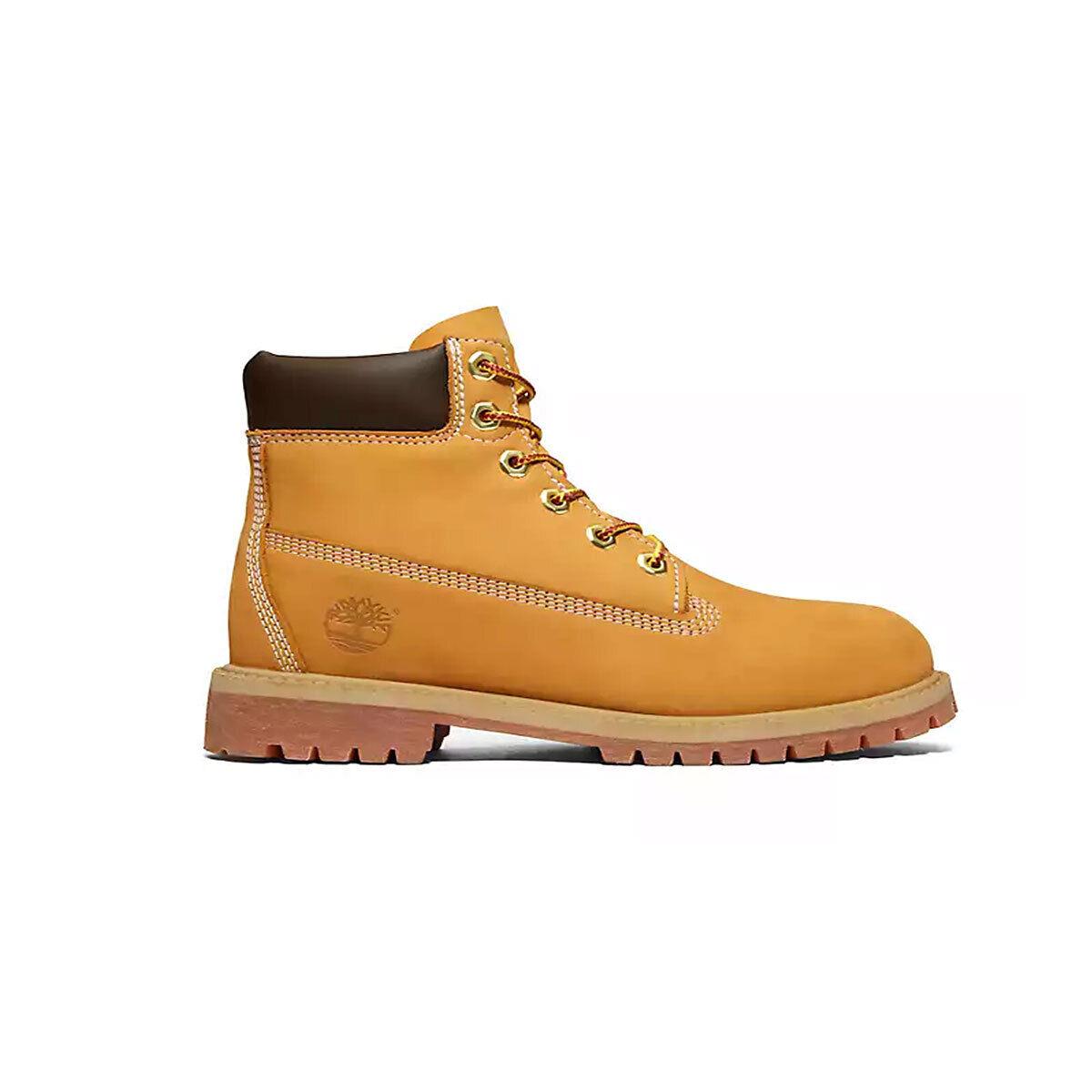 Timberland JR Premium 6-Inch Waterproof Boots TB012909713 Wheat SZ 4-15