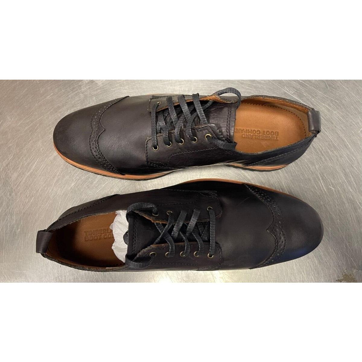 Timberland Men`s Black Leather Casual Oxford Dress Shoes A1SOS Sizes: 11-12