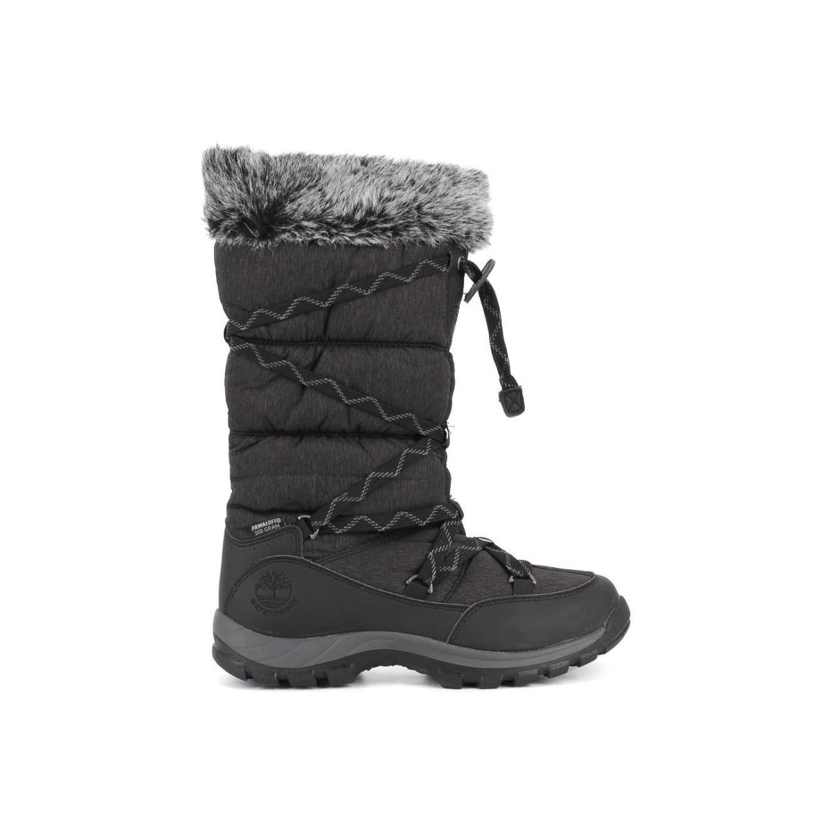 Timberland Chillberg Over The Chill 2160R Women`s Black Snow Boot Waterproof