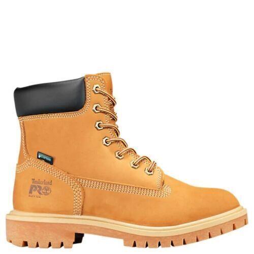 Timberland Pro Women`s Direct Attach 6 Steel Safety Toe Wheat Work Boots A1KJ8