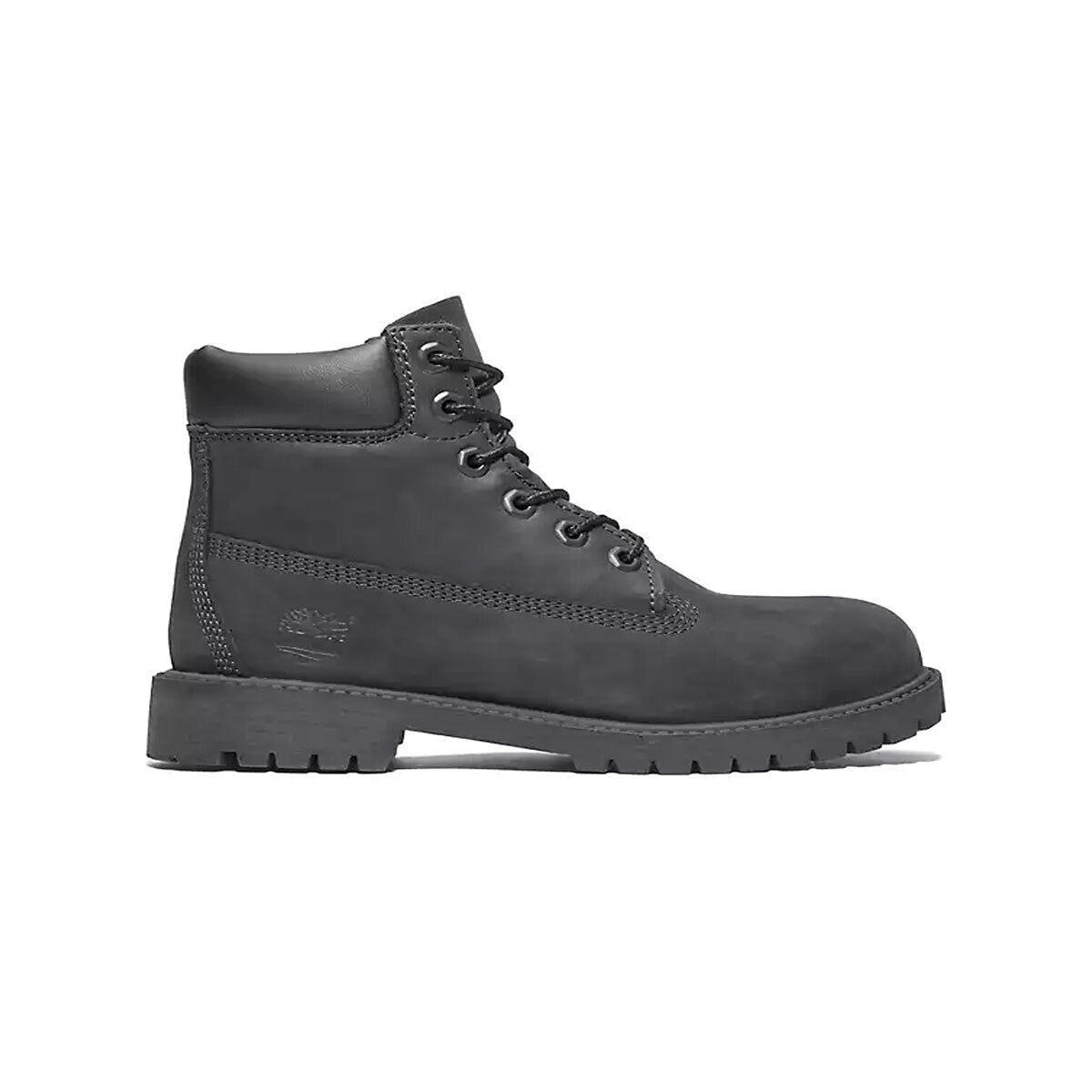 Timberland Men`s JR Premium 6-Inch Waterproof Boots TB012907001 Black SZ 4-15