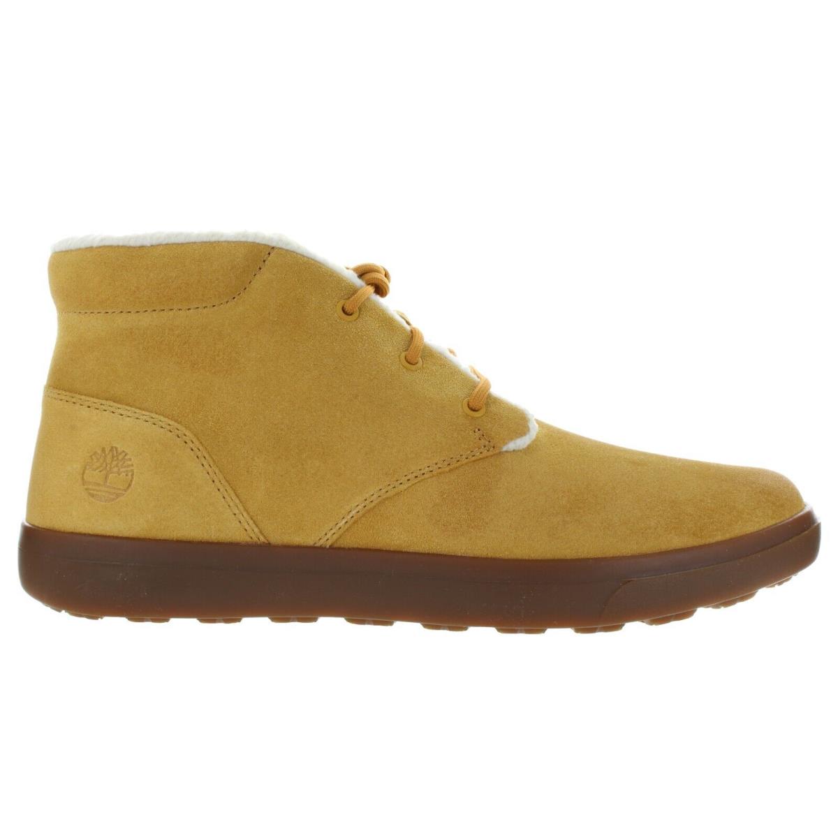 Timberland Men`s Ashwood Park Warm Lined Chukka Wheat Boots Multiple Size