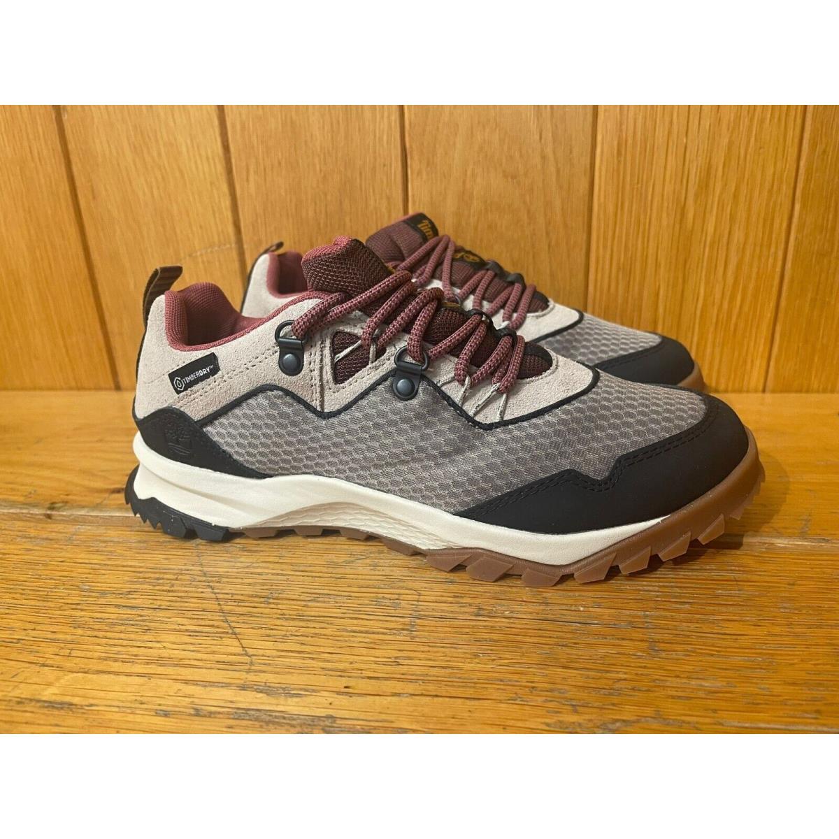 Timberland Women`s Lincoln Peak Lite WP Hiking Shoe Grey Mesh Wtpe Suede A5PR7