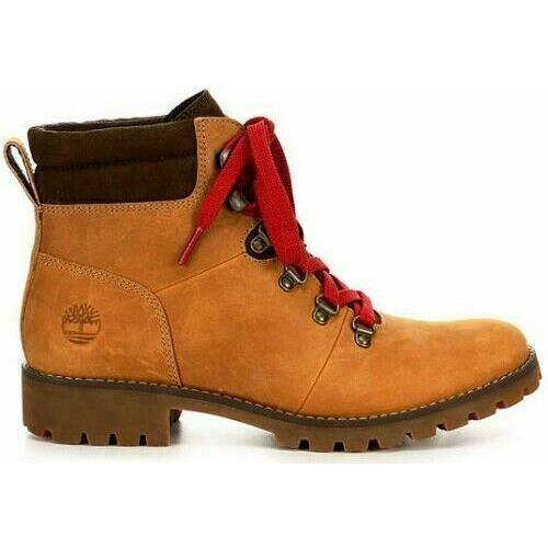 Timberland Ellendale Hiker Women`s Mid High Hiking Boots Shoes Wheat