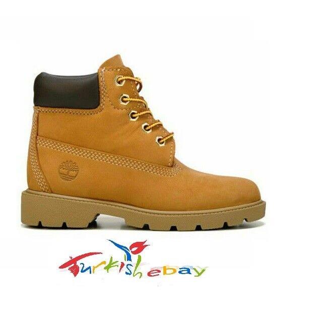 Timberland Classic Little Kids Toddler 6 Inch Waterproof Wheat Nubuck Boot 10860