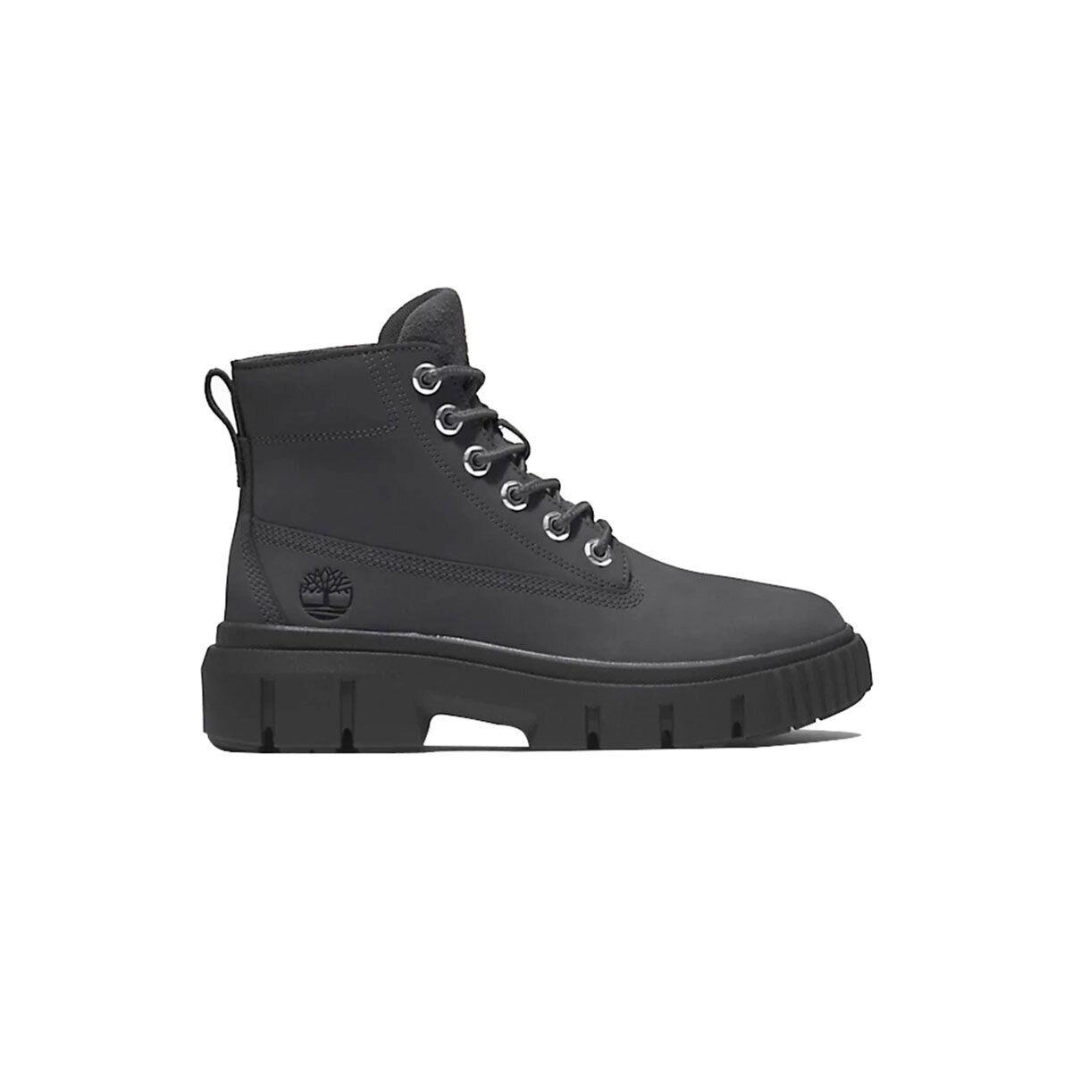 Timberland Greyfield Women`s Leather Boots TB-0A5RNG-001 Black/nubuck SZ 5-15