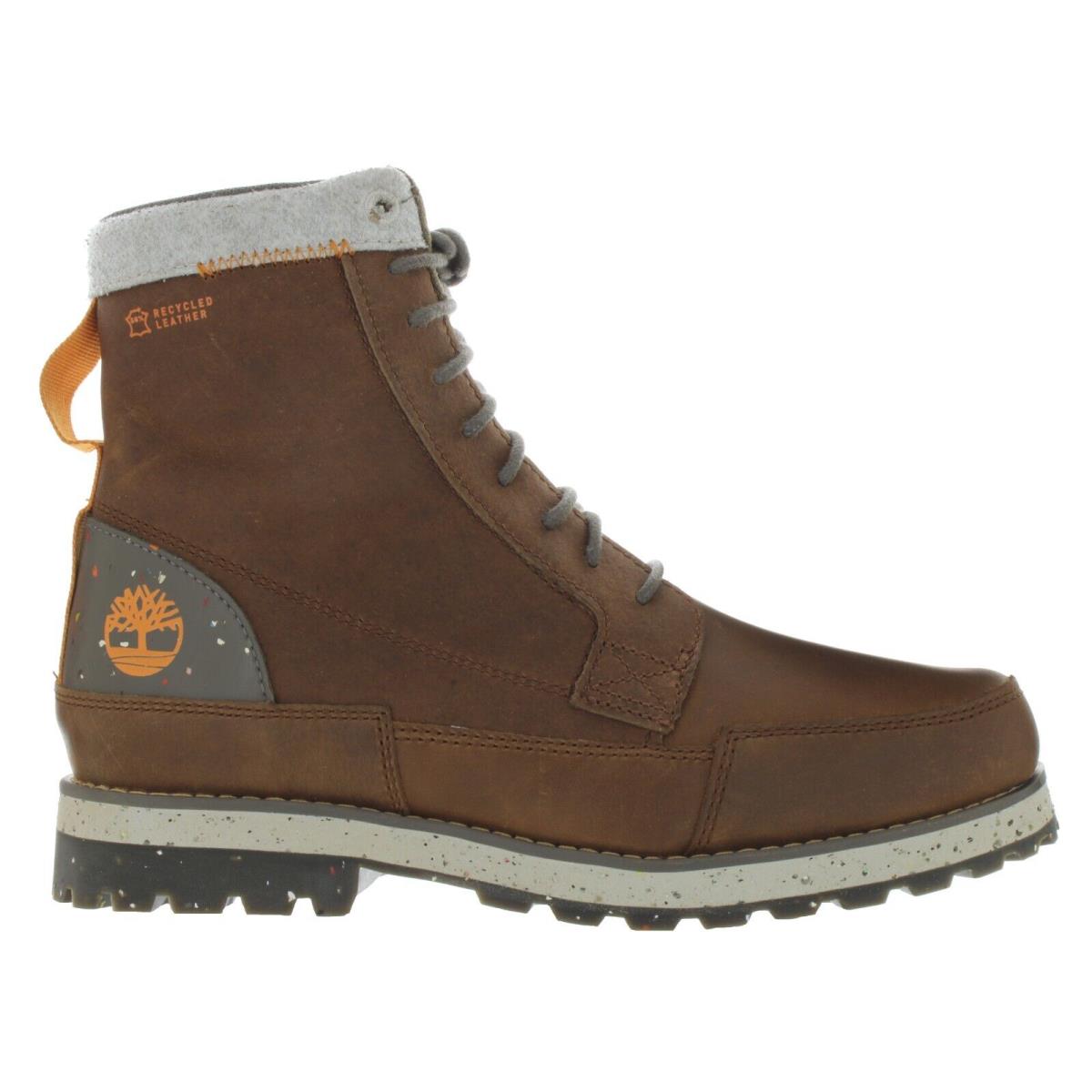 Timberland Men`s Timbercycle Ek+ Brown Recycled Leather Boots Multiple Size