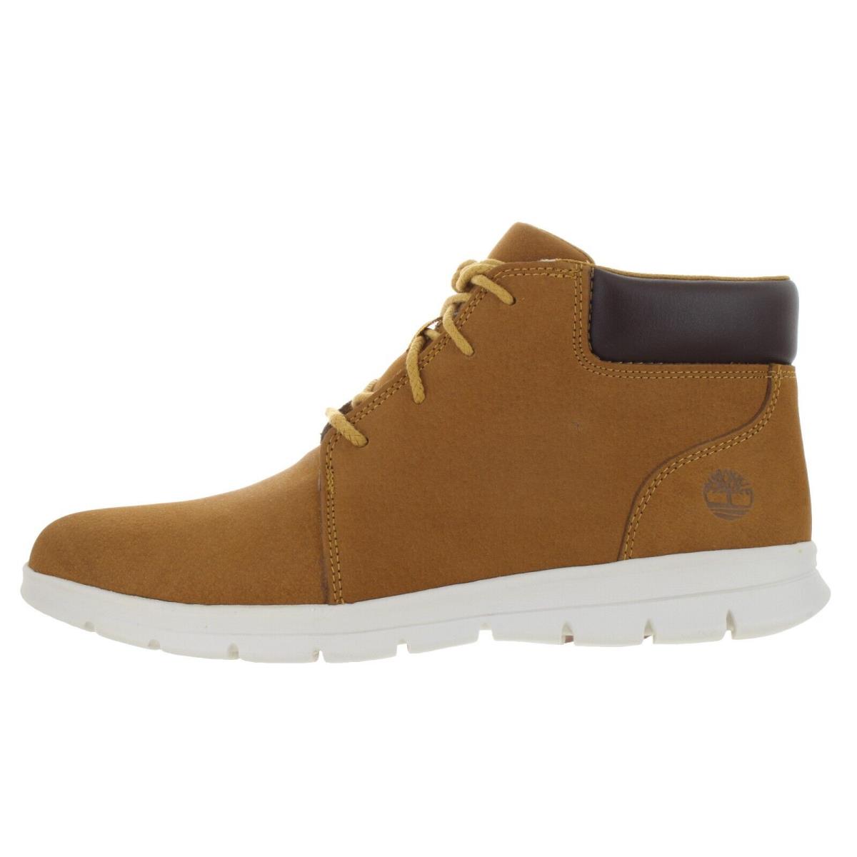 Timberland Men`s Graydon Chukka Wheat Nubuck Boots Multiple Size