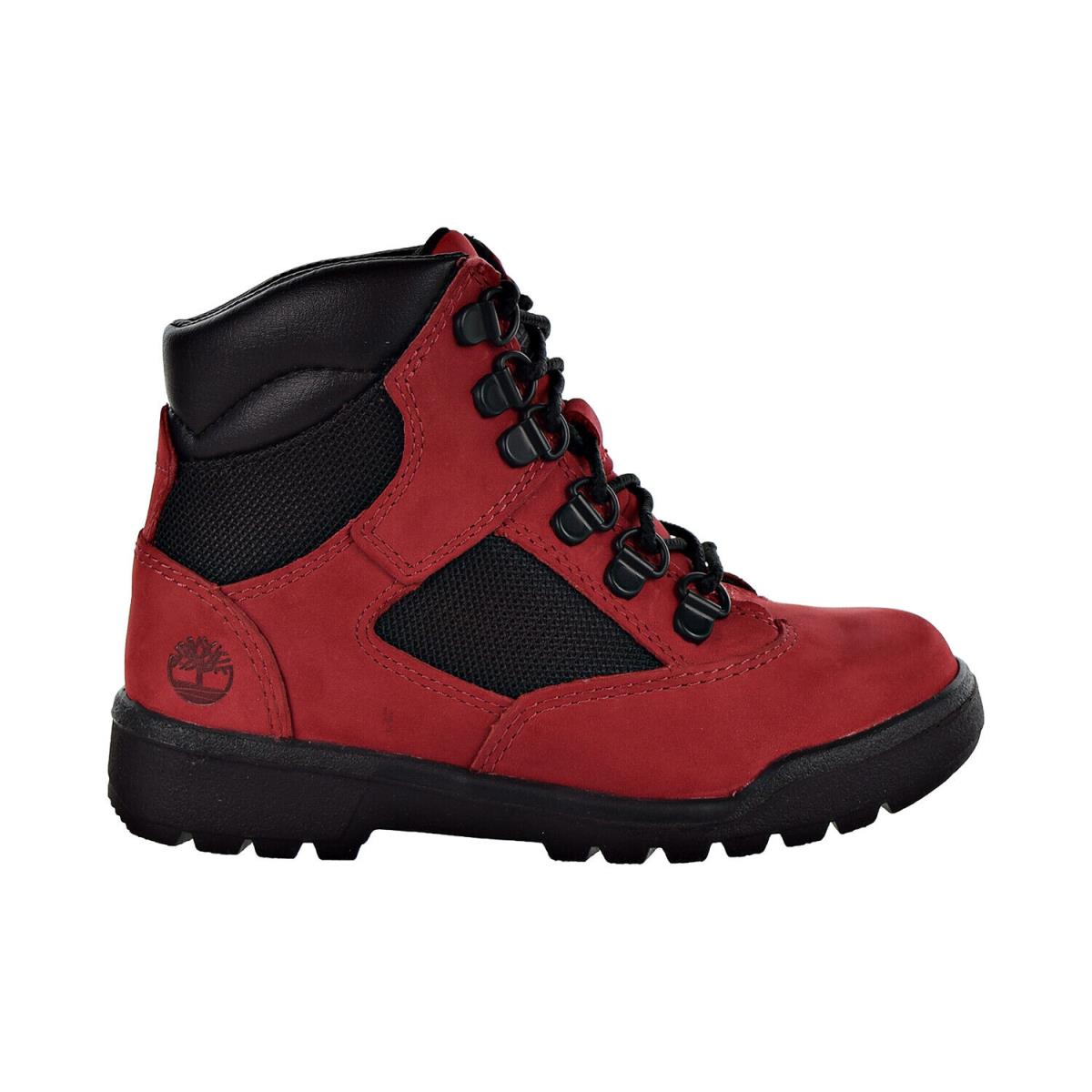 Timberland 6 Field Boot L/f Little Kids` Boots Red TB0A1RG5