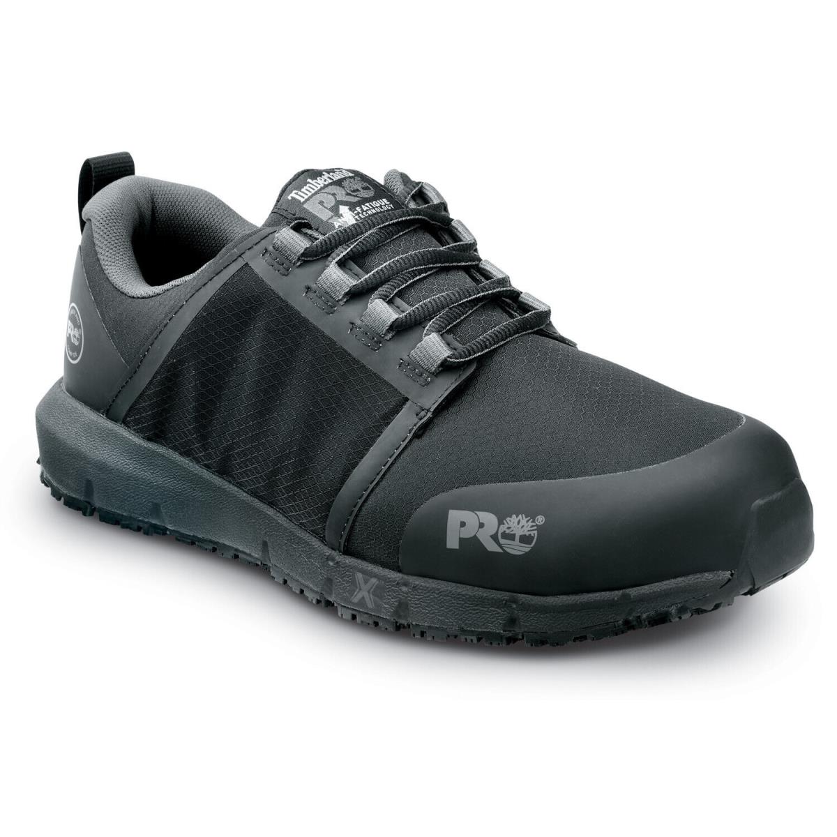 Timberland Pro Radius Men`s Comp Toe EH Slip Resistant Athletic - Black