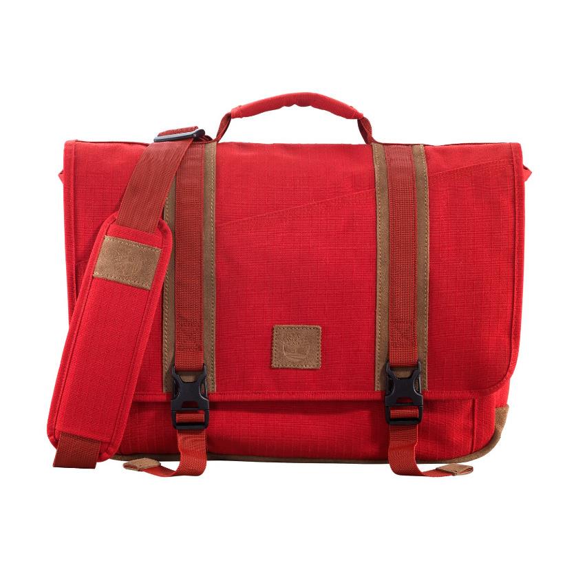 Timberland Richmont Water-resistant Shoulder Messenger Bag J0966 Red