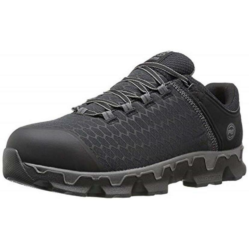 Timberland Pro Men`s Powertrain Sport Alloy Safety Assorted Sizes Colors - black synthetic