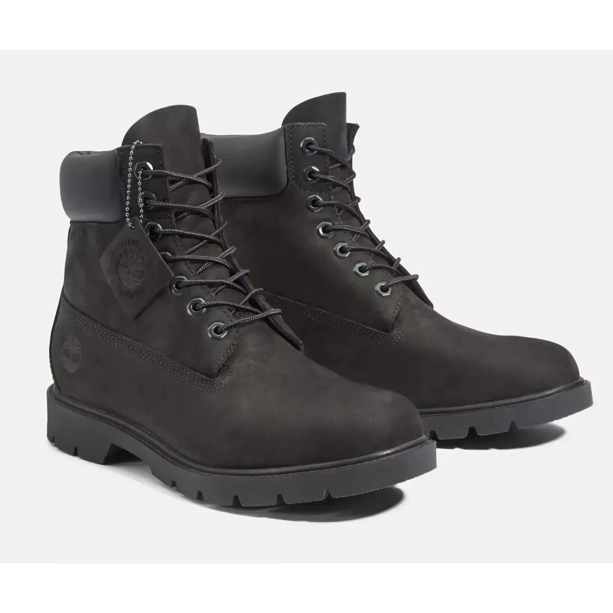 Timberland Classic 6-Inch Waterproof Boot Men`s Black/black Casual Boots