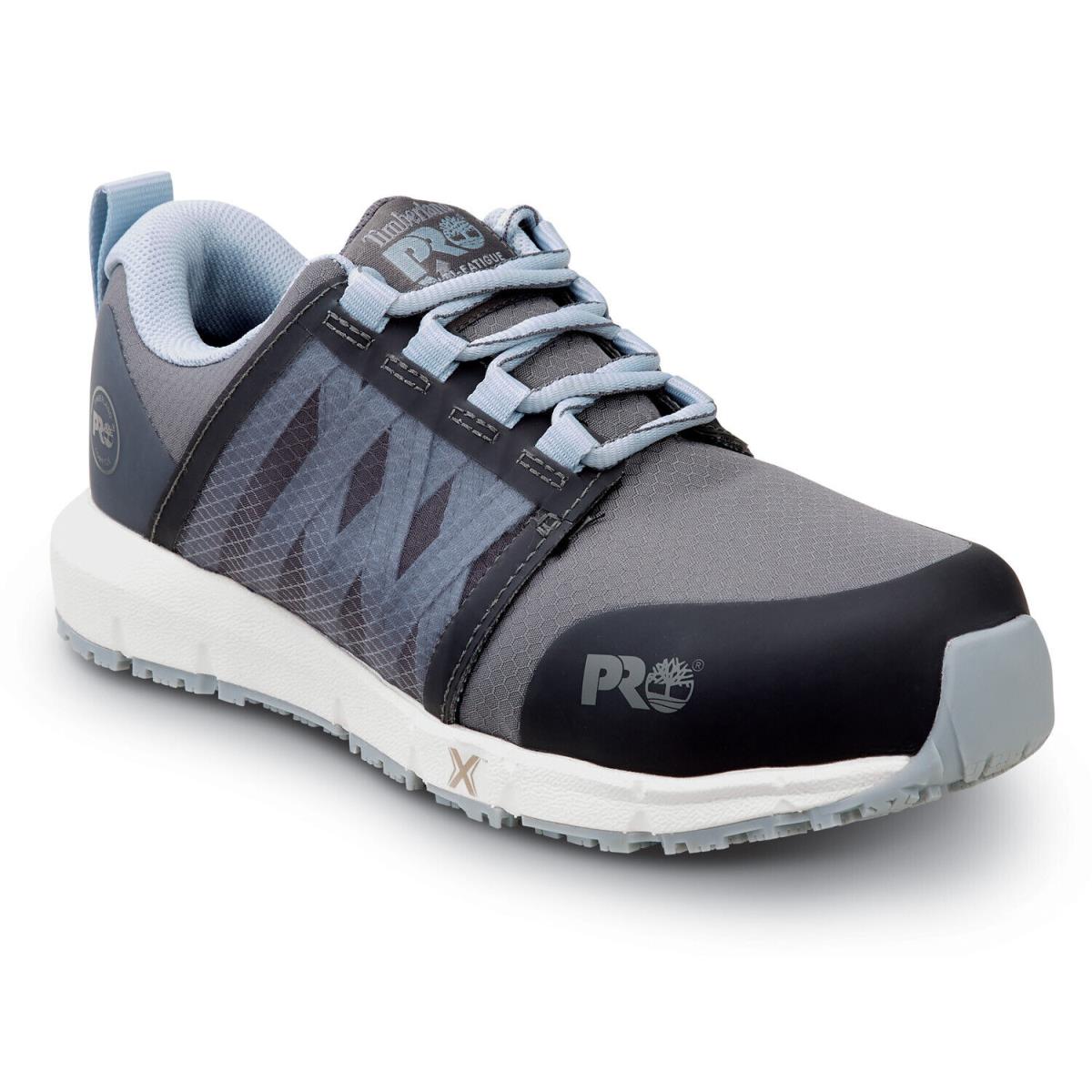 Timberland Pro Radius Women`s Comp Toe EH Slip Resistant Work Shoe - Grey