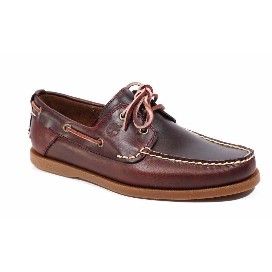 Timberland Men Earthkeepers Heritage 2 Eye Medium Boat Shoe Brown 6363R