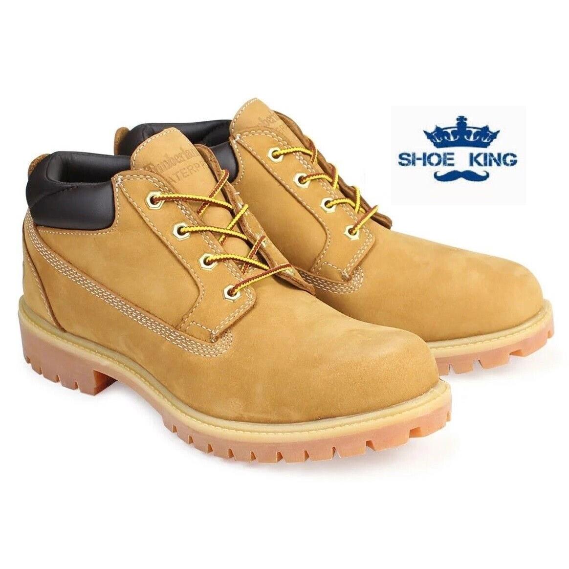 Timberland Mens Waterproof Classic Work Construction Boot Oxford 73538 - Wheat