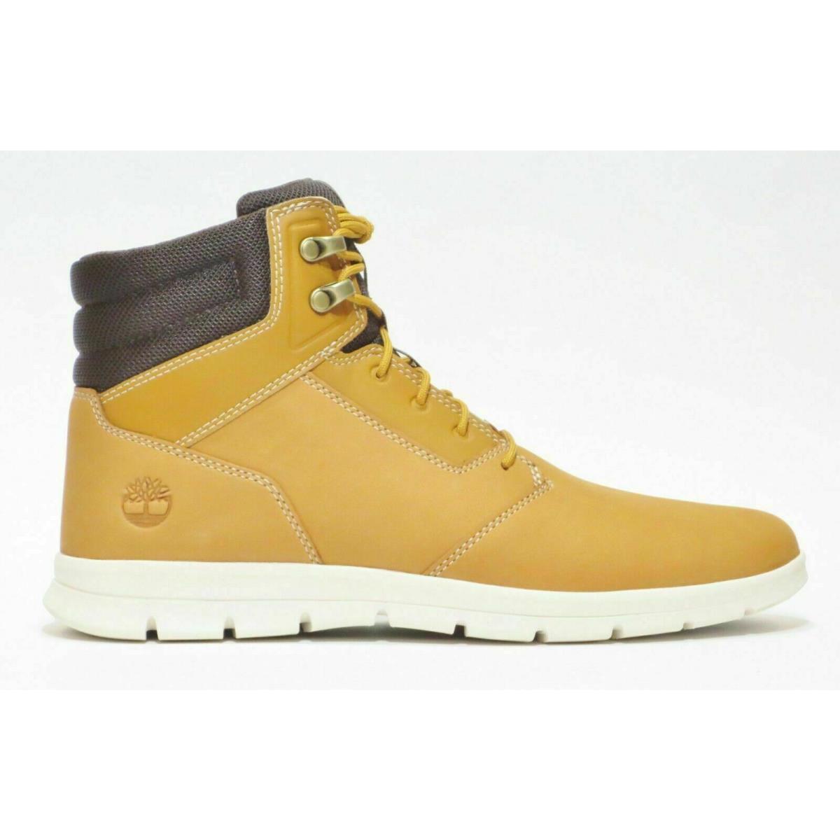 Timberland Men`s Graydon Mid Lightweight Sneaker Chukka Boot Shoe Wheat A1OEA