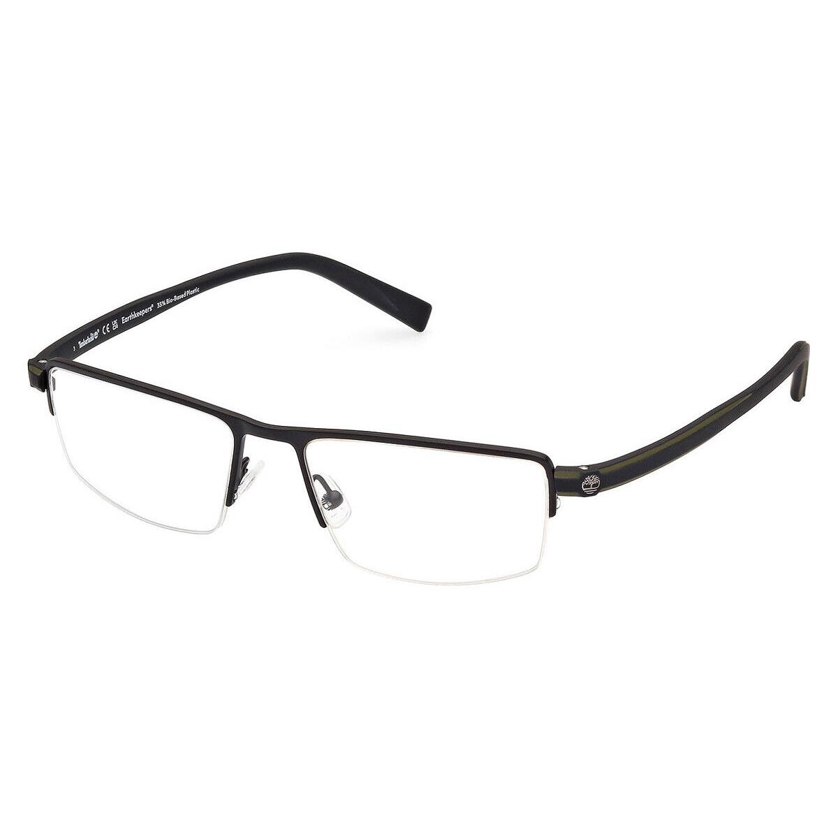 Timberland TB1821 Eyeglasses Men Matte Black 58mm