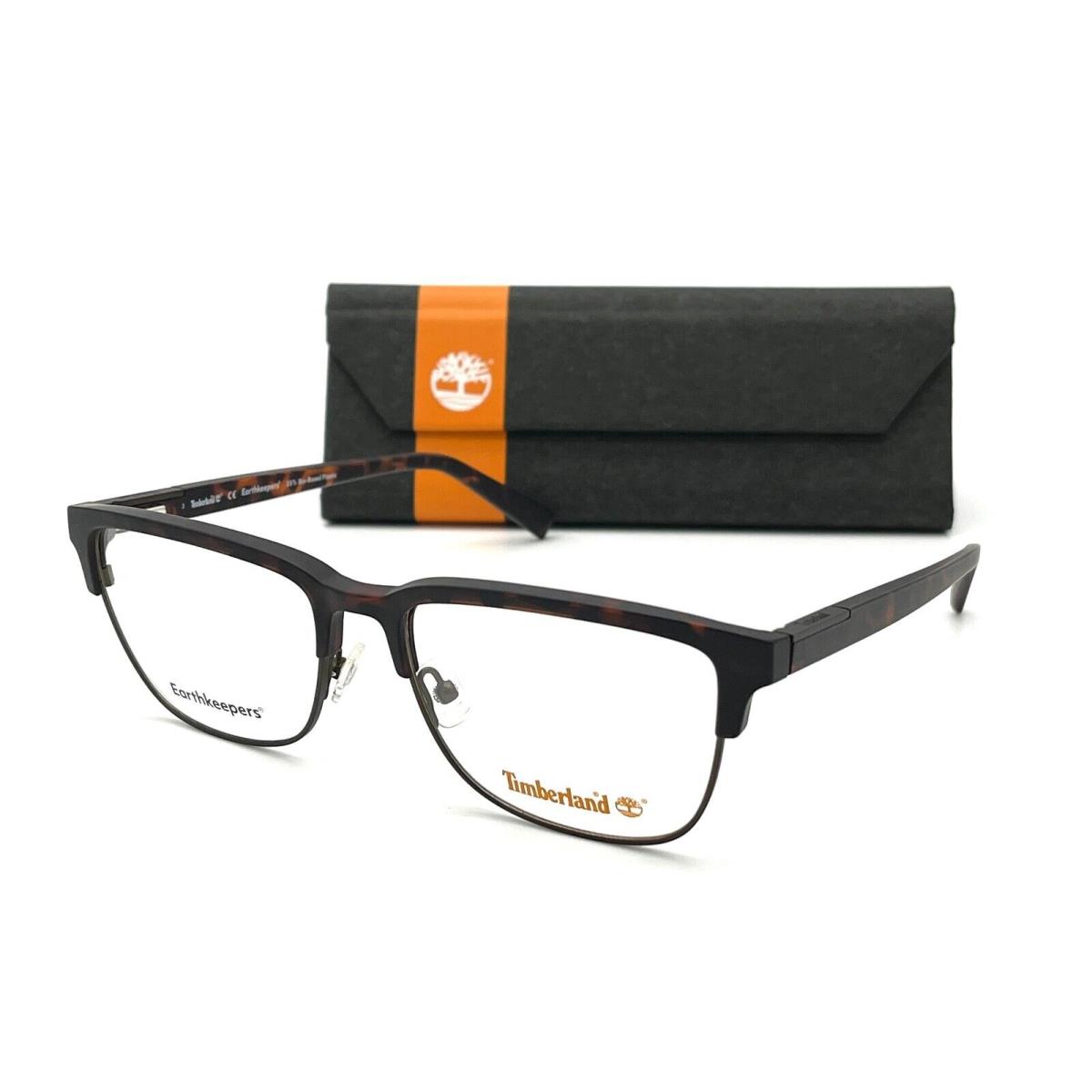 Timberland TB1762 052 Havana / Demo Lens 56mm Eyeglasses