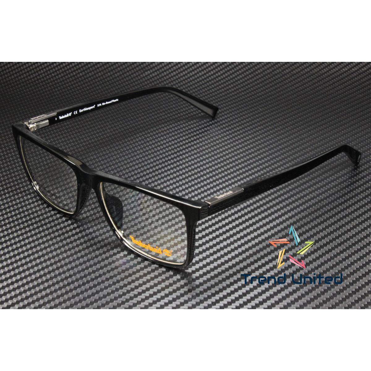 Timberland TB1759 H 001 Shiny Black Demo Lens 54 mm Men`s Eyeglasses