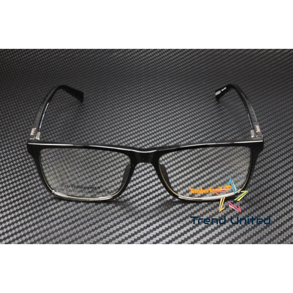 Timberland TB1759 H 001 Shiny Black Demo Lens 56 mm Men`s Eyeglasses