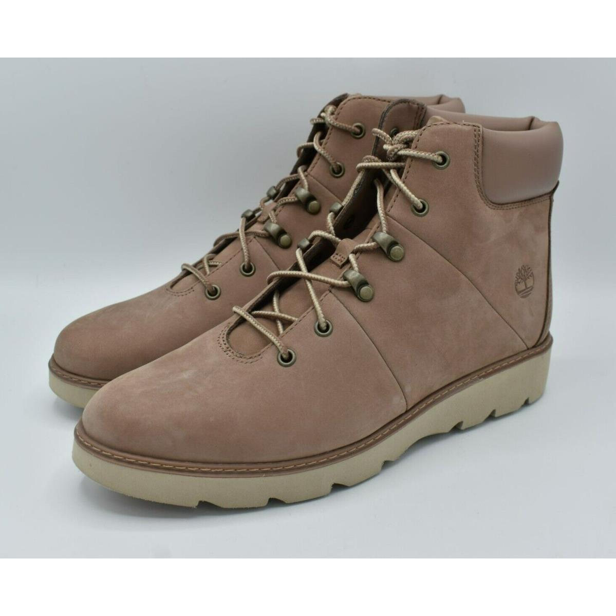 Timberland Womens Size 9.5 Keeley Field Mid Hiker Light Brown Nubuck Boots Shoes